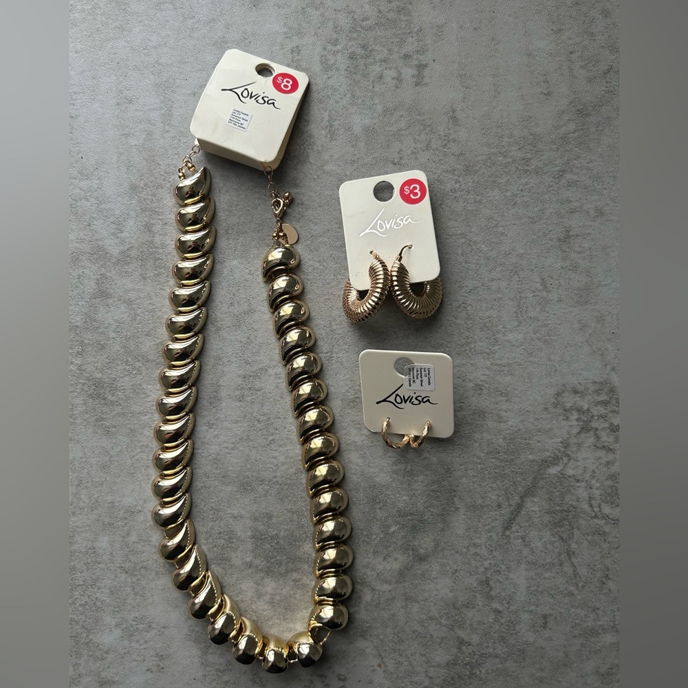 Lovisa Gold Jewelry Bundle